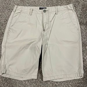 Men’s Express Shorts - Tan color. Worn one time and washed once. Smoke free home